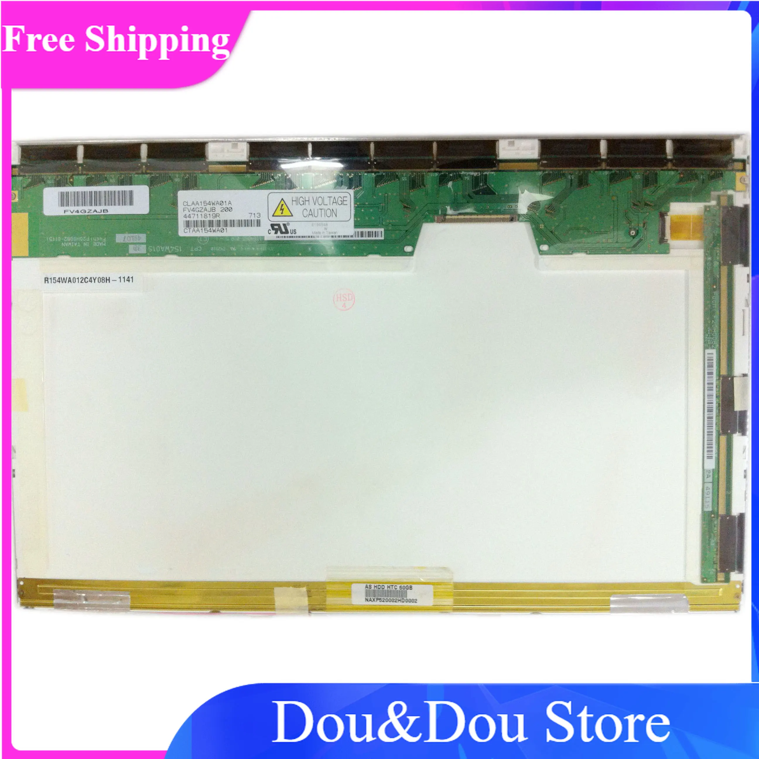 

CLAA154WA01A fit LTN154X1-L03 B154EW02 CLAA154WB03AN 30 PIN LP154WX4 N154I2-L02