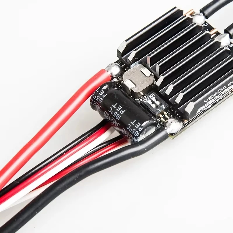 RhinoESC Mini Crawler AM32 ESC 40A BEC 5.2~8.2V For Traxxas Axial SCX10 Shafty MOA RC Car Parts