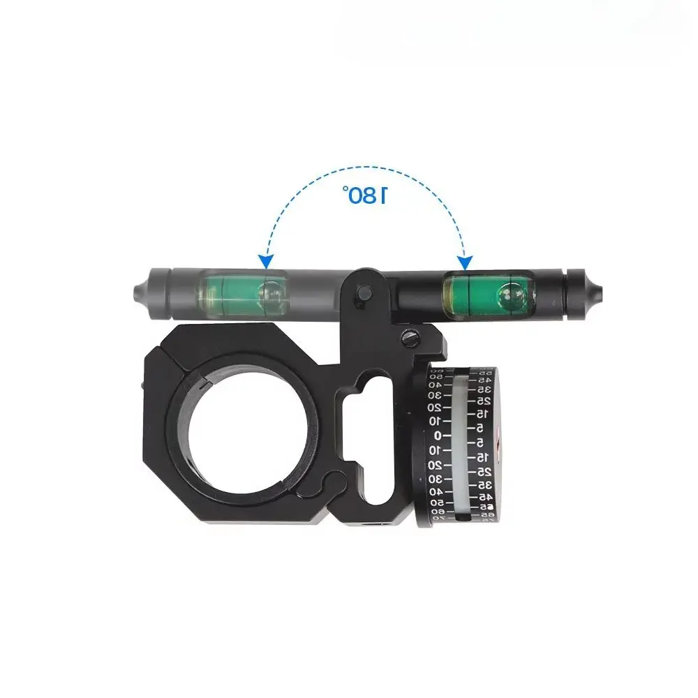 Livella a bolla Grado a bolla Indicatore di grado di angolo di precisione Indicatore di angolo (ADI/ACI) Applicabile al lato destro 25,4/30 mm Ri