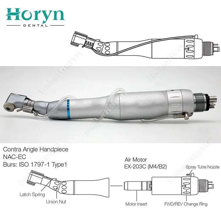

2/4-отверстие N-S-K стерилизованный воздушный двигатель с медленной скоростью