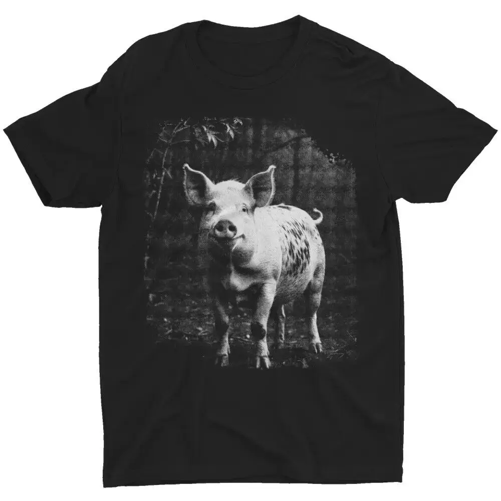 

Pig T Shirt Funny Animal Farm Farmer Unisex T-Shirt Size S -5XL