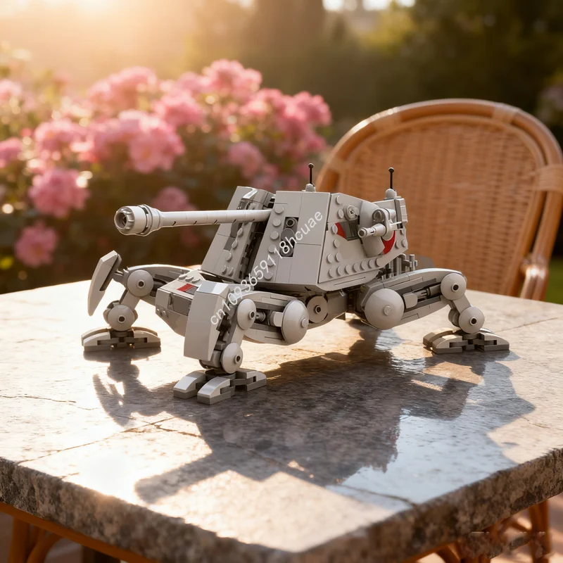 

644 шт. MOC Republic AS Walker Star Battle Модель Строительные блоки Строительные рождественские подарки DIY Креативная игрушка Идея Кирпич Дети