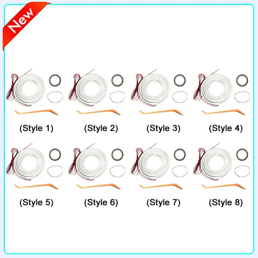 LED Car Trunk Light Strip No Drilling Dynamic Flowing Light Strip Auto Sensor Tail Light Strip for Sedan SUV Hatchback Pickup