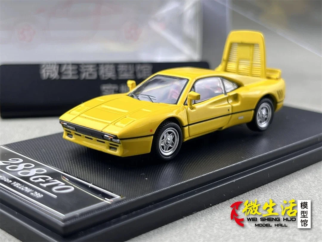 

Акции Модель Hone 1/64 288gto Четырехцветная литая под давлением модель автомобиля в коллекции 2025 года в подарок