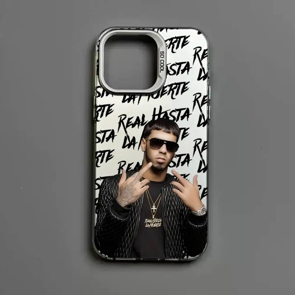 เคสโทรศัพท์ Anuel AA แร็ปเปอร์ สำหรับ iPhone 17 16 15 14 13 12 11 Pro MAX แบบด้าน กันกระแทก ป้องกันการตก