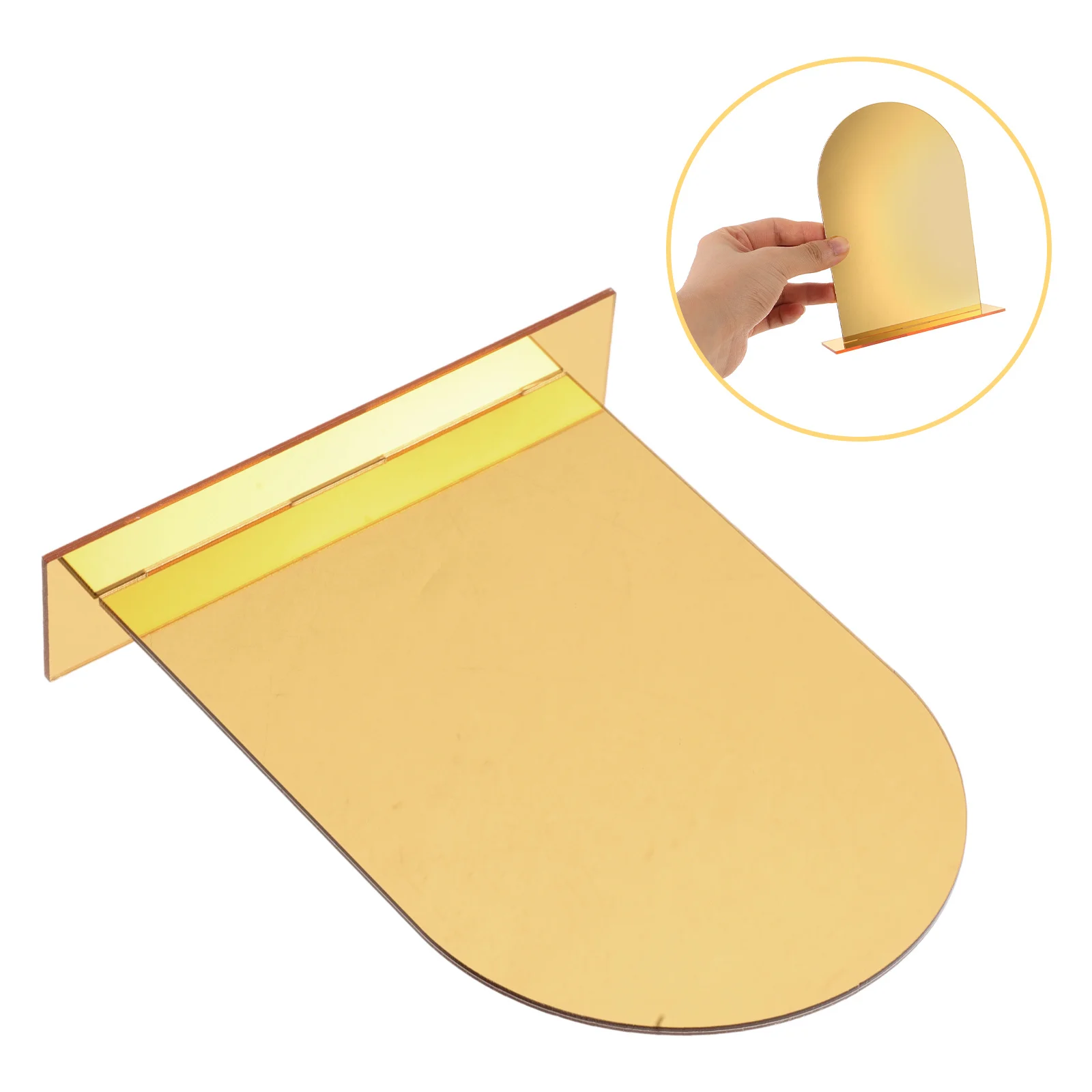 

2Pcs Transparent Acrylic Bookends Decorative Book Holders Organizer for Home Office Study Desk Bookshelf Accessories Book