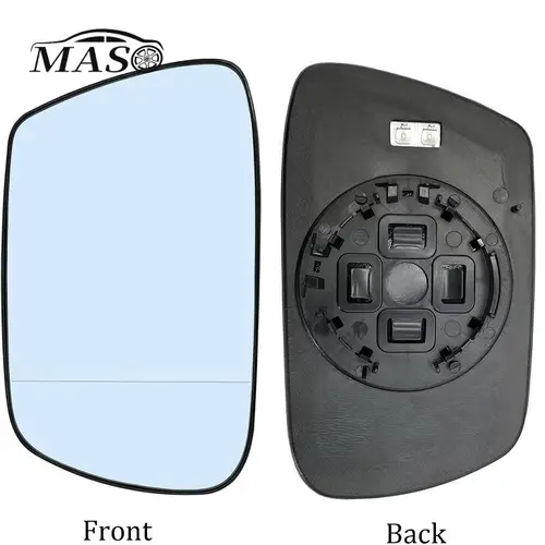 Imagen 1 del producto Espejo retrovisor de cristal con calefacción lateral izquierdo y derecho para Jeep Grand Cherokee 2005 2006 2007 2008 2009 2010 versión estadounidense