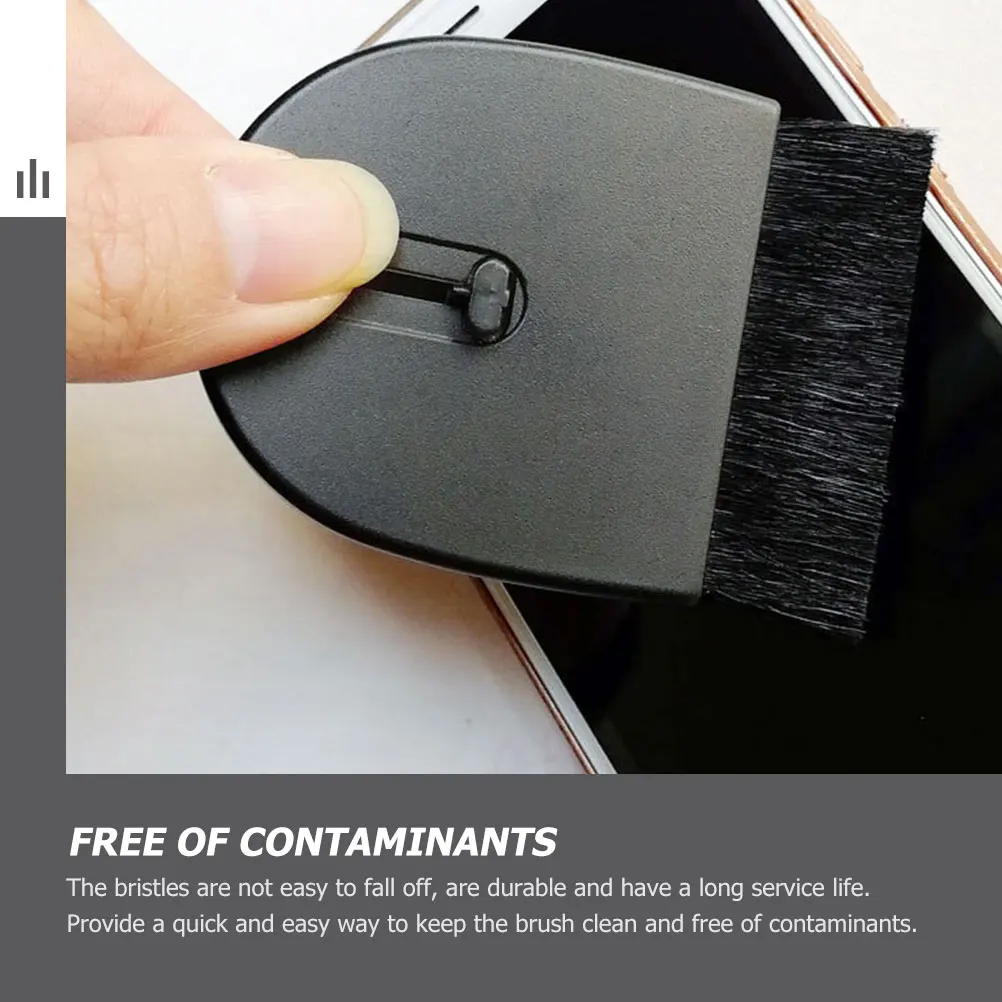 

Household Vinyl Cleaning Tool Playing Record Cleaner Phono Device Anti Static Long Life Safe Use Turntable Accessory