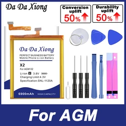 High Quality New AGM X2 AGM A8 AGM A9 AGM A10 AGM M2 AGM M5 Battery For AGM X1 H2 H2 M2 X2 X2SE X3 H3 M5 A8 A9 A10 + Tools Kit