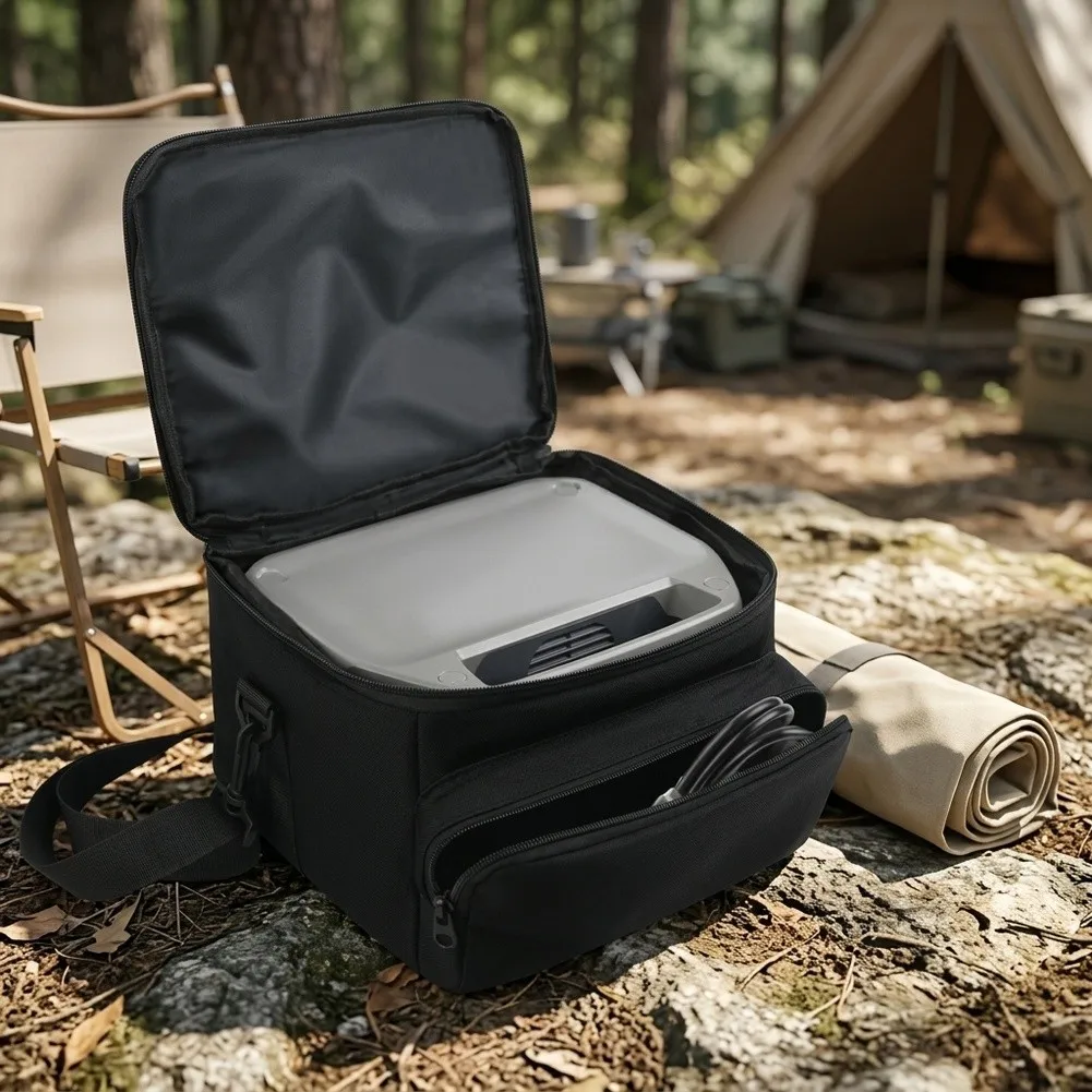 Lightweight Protective Bag for EcoFlow River 2 / River 3 For Power Stations with Comfort Shoulder Pad and Zippers