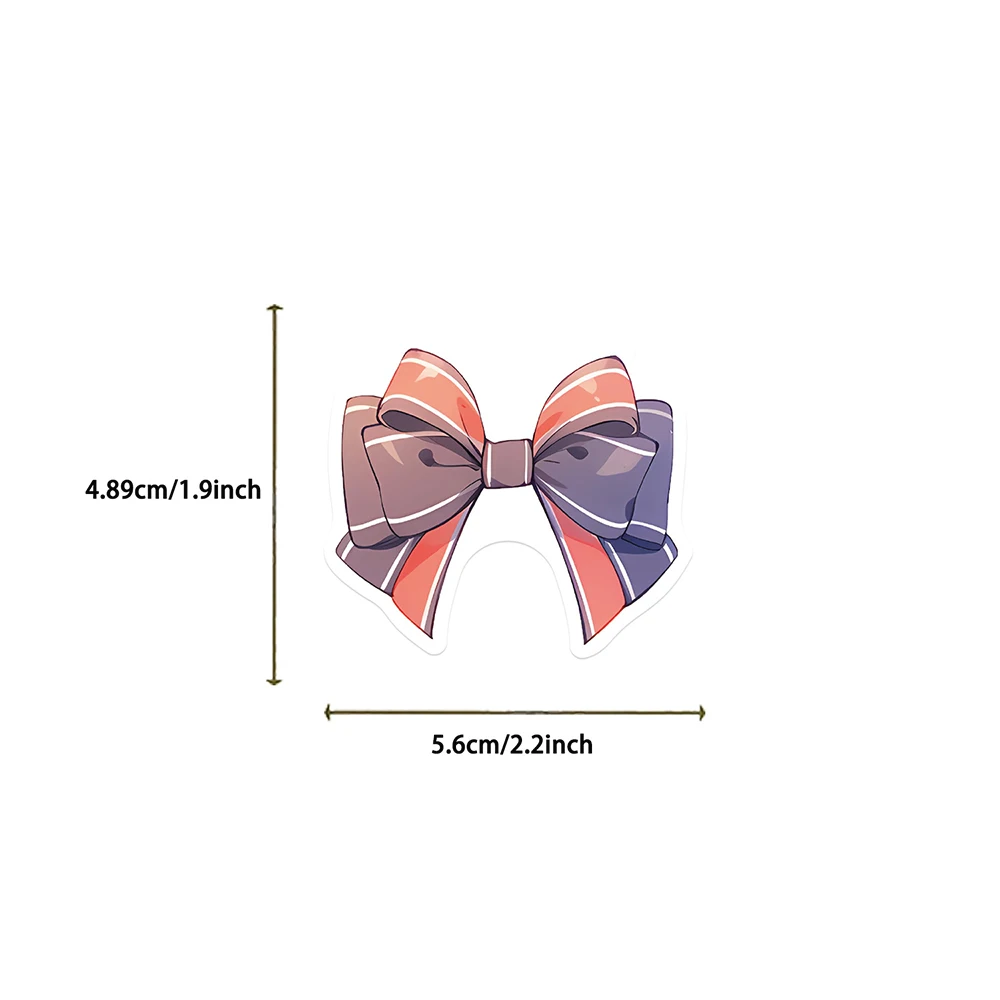 10/50Pcs мультфильмы принцесса принцесса девушка Bowknot эстетические разнообразные стикеры пакет для детей путешествия багажа ноутбука украшения граффити отличительные знаки