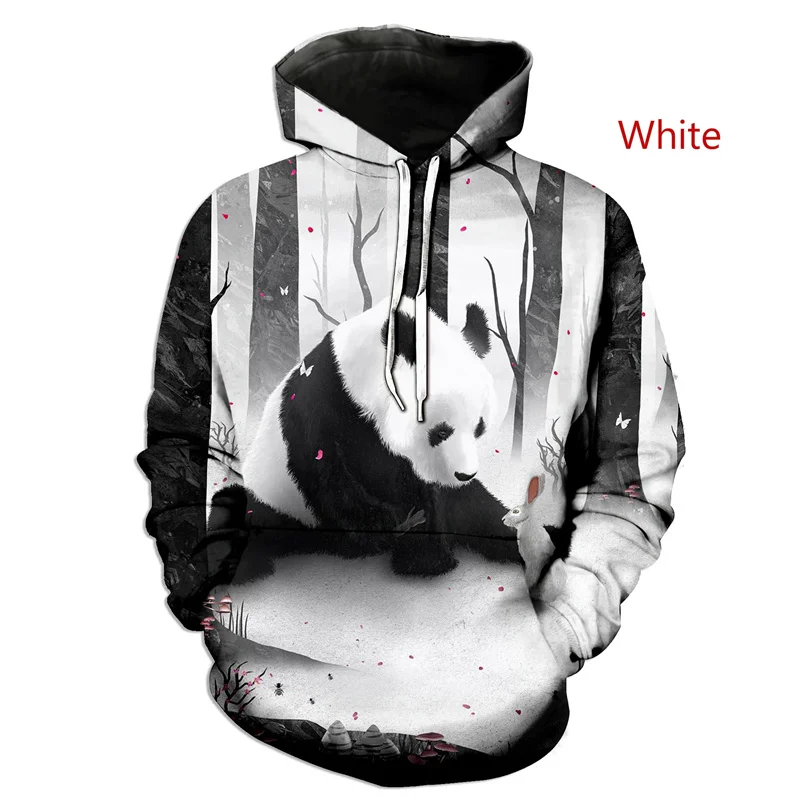 

3Dprinted hoodie Family hoodie 3Dcute animal Panda print hoodie Family fashion street wear hoodie sweatshirt Casual fashion