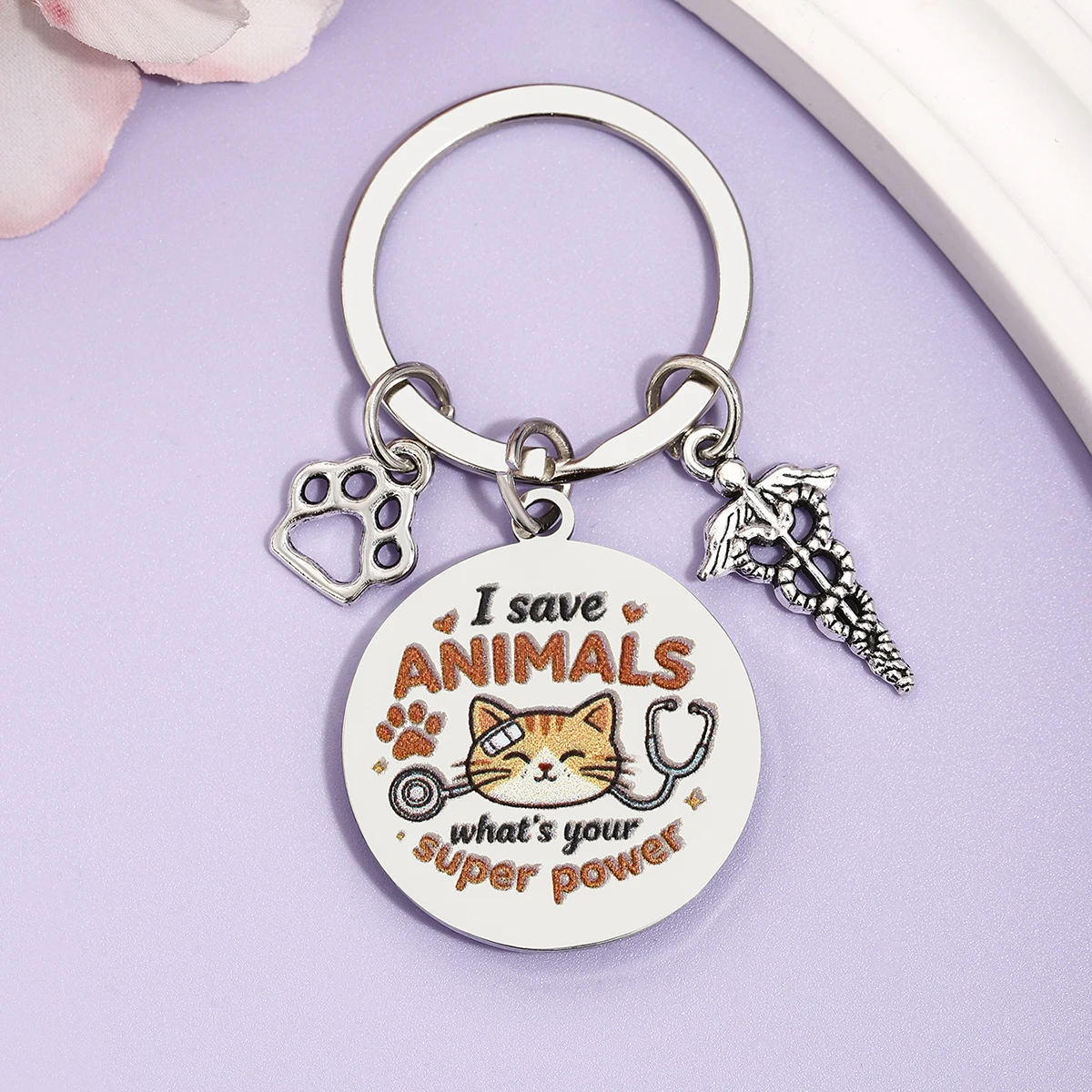 Llavero de Veterinario, Regalo - Tech Accessories For Students reseña y precio