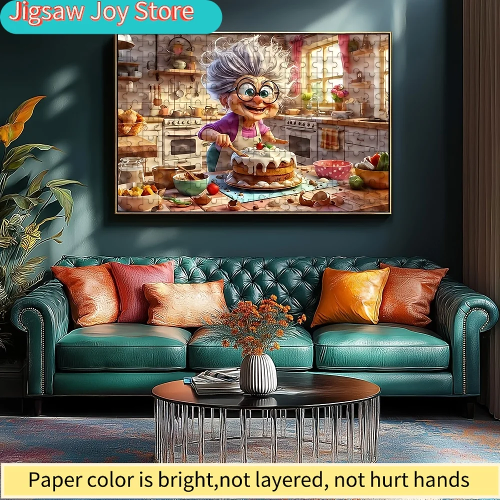 500/A - Puzzle, Alta Qualità, Spessi e Resistenti, Senza Giunture, Esercitano Pazienza, Concentrazione e Sono Divertenti per Alleviare lo Stress