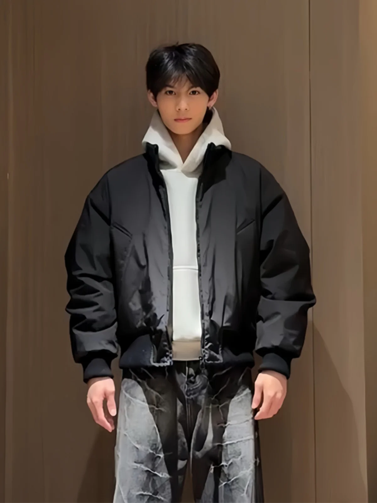 

Мужская куртка-бомбер Bla Bomber Pilot Jaet, высококачественная, стильная, в американском стиле, с воротником-стойкой, для подростков, весенняя, приталенная, Jaet