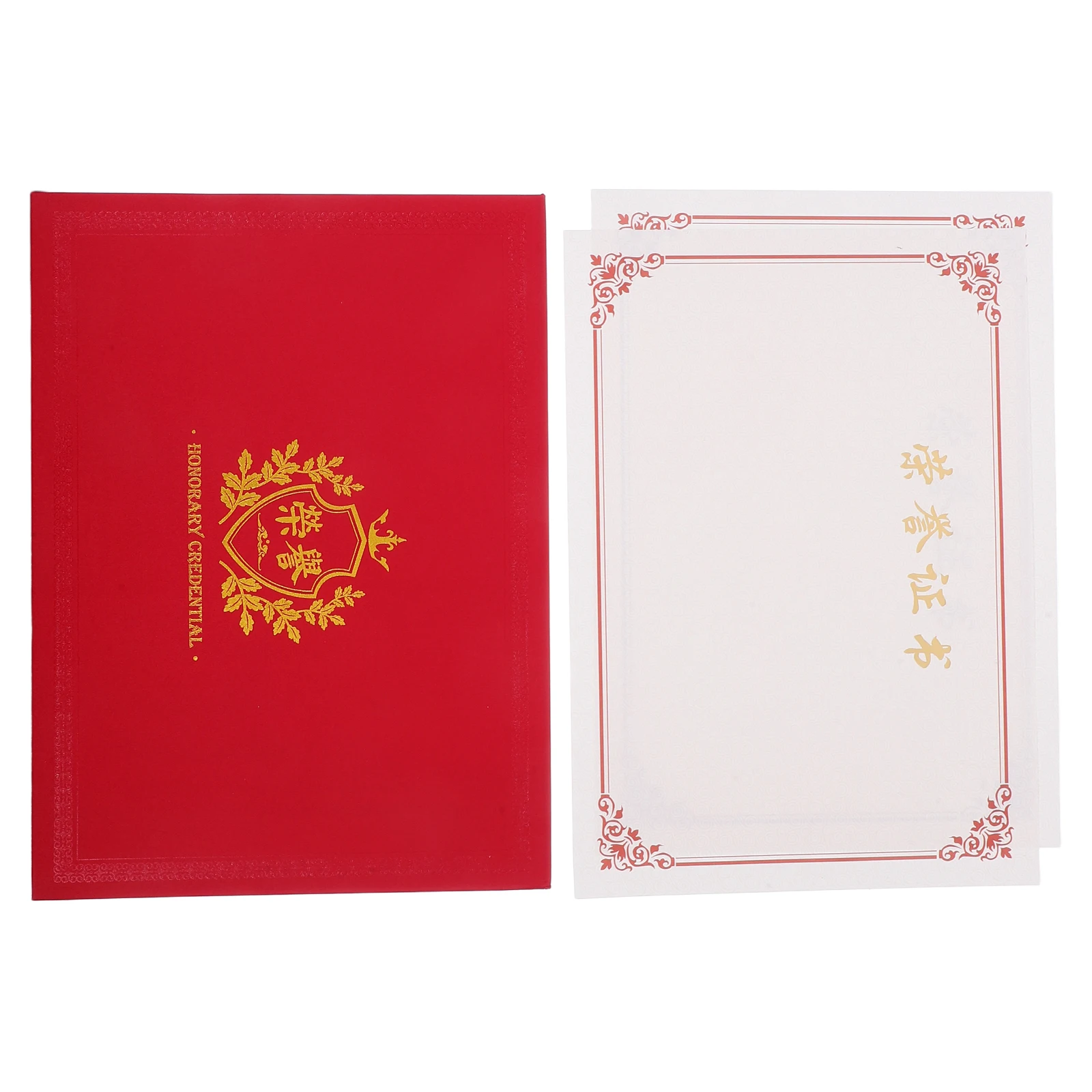 

Honor Certificate Set Award Holder Business Folder Achievement Certificates Holders Document Customized Paper