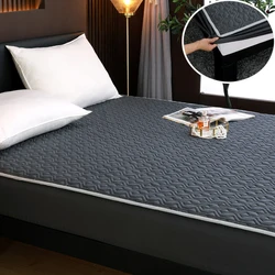 Waterproof And Thickened Mattress Cover, Skin Friendly And Durable Bedspread, Breathable And Antibacterial Bedspread Protector