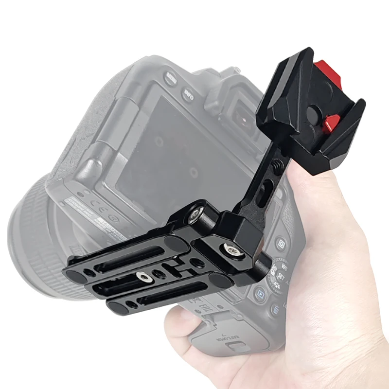 Aluminium V-Lock Batterie Montage Platte Klemme Schnellspanner für ARCA Stativ Gimbal Vlog DSLR Kamera V Mount Netzteil Halterung – Detail 31