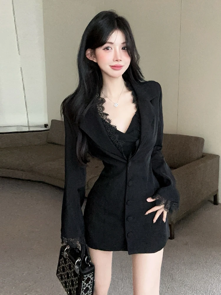 

Ele Pure Desire Сексуальный костюм с глубоким v-образным вырезом и длинными подушечками Sve Jaet, кружевной топ с высоким вырезом, облегающий топ с завязкой на талии