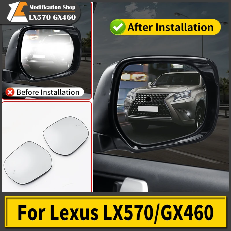 For Lexus LX570 GX460 2008-2023 2022 2021 2020 Electronic Anti-Glare Rearview Mirror LX 570 GX 460 Interior Accessories upgraded