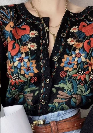 

Вязаный кардиган женский весенне-осенний новый стиль с круглым вырезом в ленивом стиле модный повседневный свободный универсальный топ рубашки и блузки