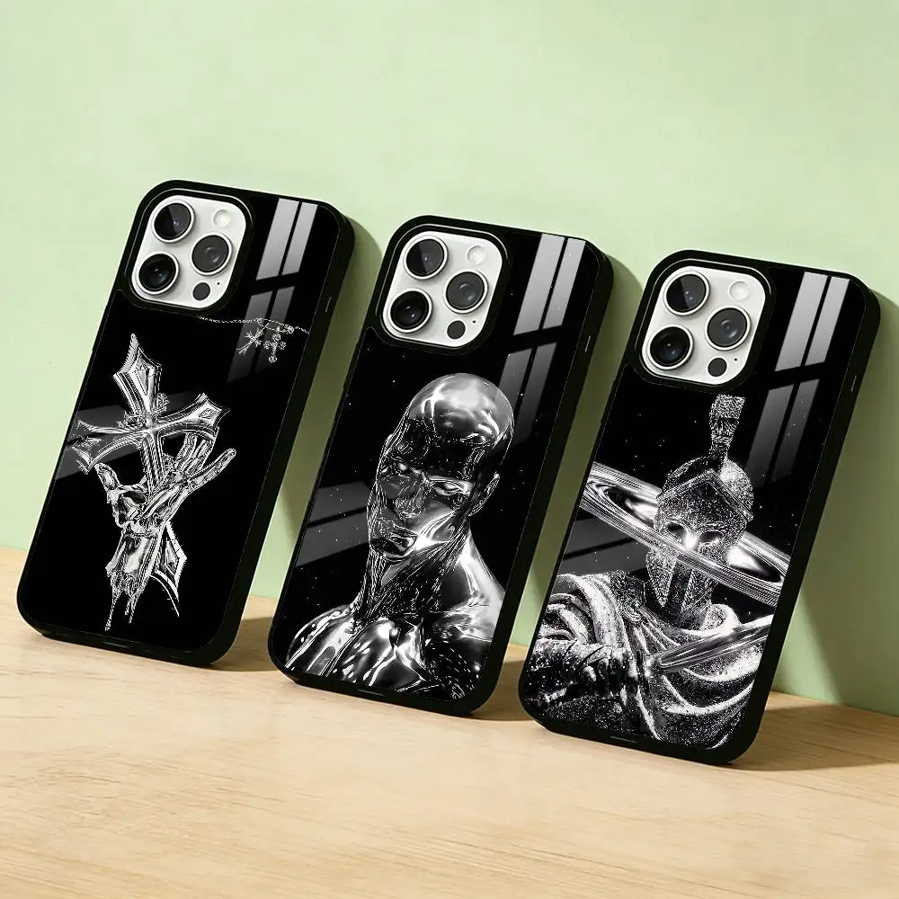 

AAA Mercury Texture Angel Phone Case Color Silver Shell For IPhone 17 16 15 14 13 12 11 Pro Max Plus