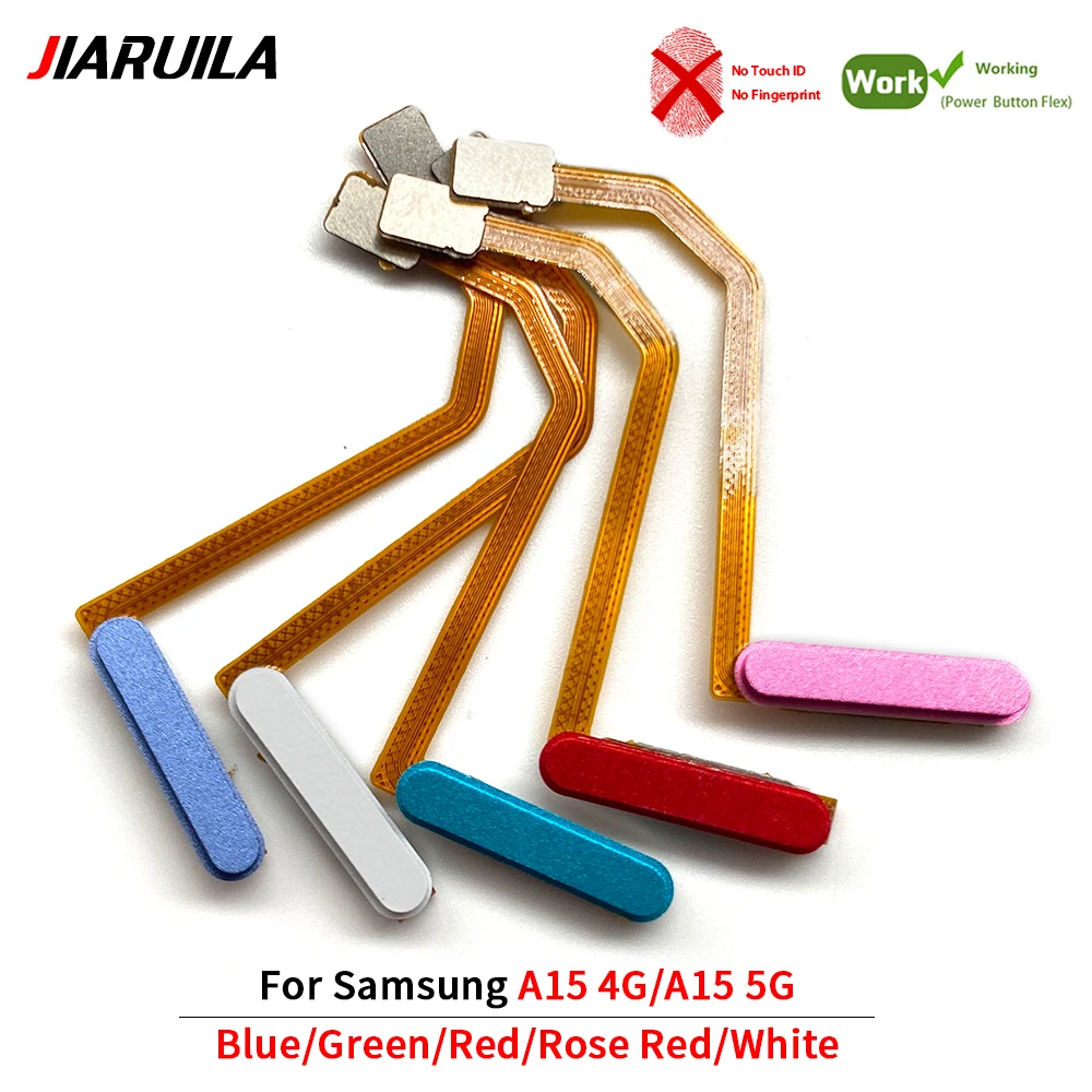 For Samsung A15 4G A154F / A15 5G A156B Fingerprint Scanner Touch ID Connect Power Return Key Recognition Sensor Flex Cable