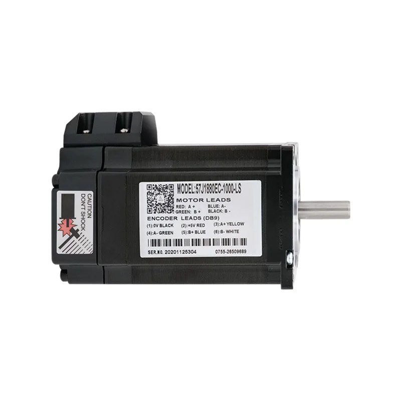 57J1880EC-1000-LS Nema23 2 Phase 5A Close-loop Hybrid Stepper Servo Motor