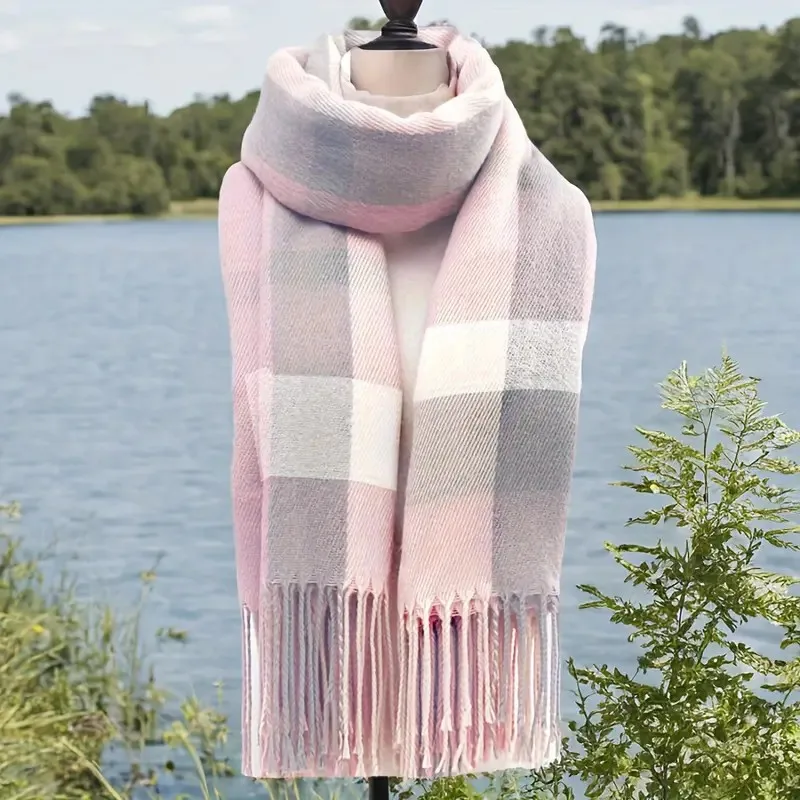 Thumbnail 2 - #23 Latest Plaid Winter Scarf Offers