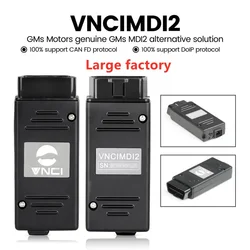 VNCI MDI2 Diagnostic Interface for GMs Support CAN FD/ DoIP Compatible with TLC, GDS2, DPS,Tech2win Offline Software