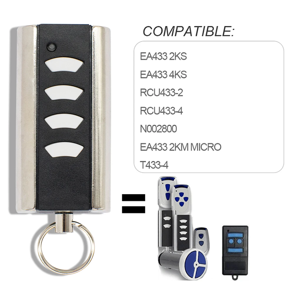 

Normstahl / Crawford стандартная сталь EA433 2K 4K 2KM 2KS RCU433 T433-4 N002800 дистанционное управление гаражной дверью 433,92 МГц непрерывный код