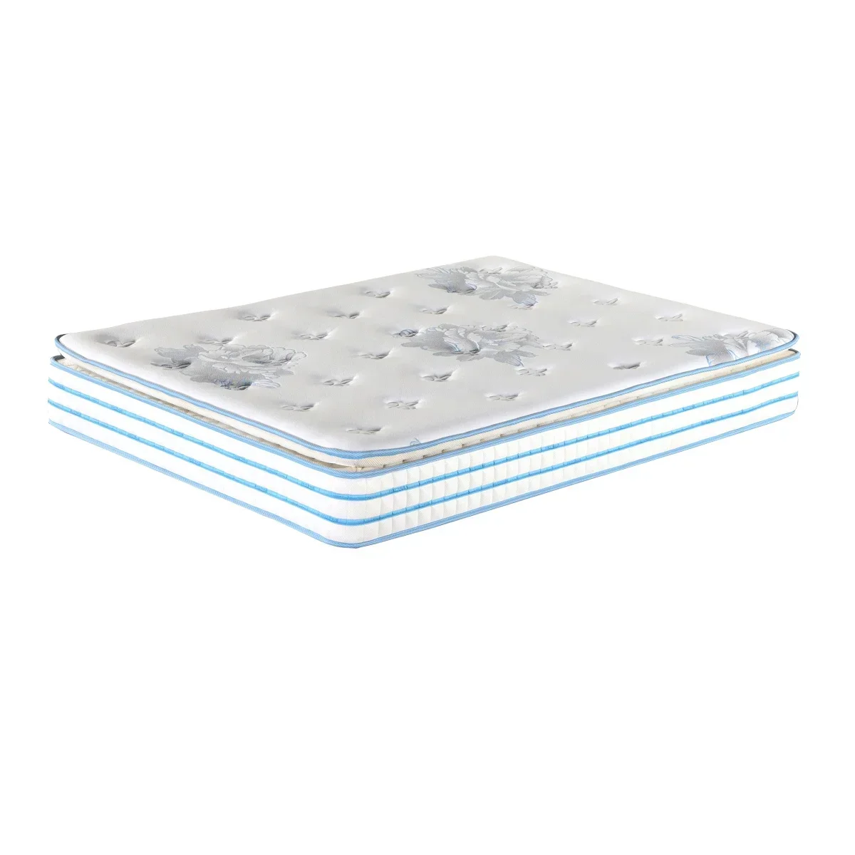 Hypo-allergenic folding mattress gel memory foam compress roll package pocket spring mattress inflatable bed mattress