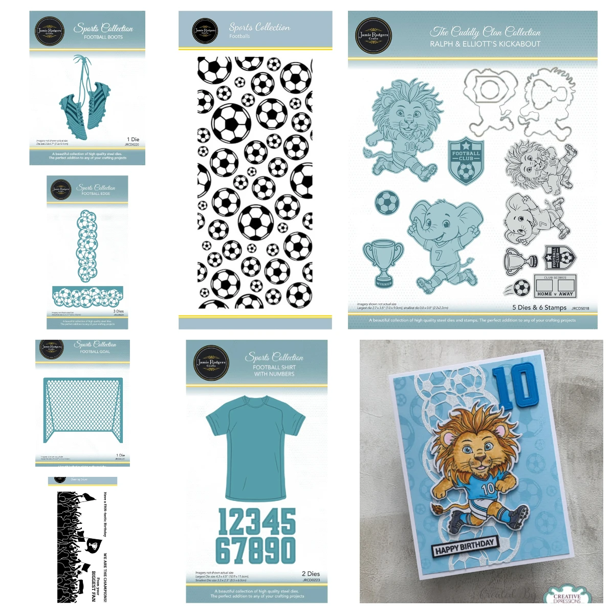 

Ralph & Elliott’s Kickabout 2026 New Scrapbook Decoration Stamps Stencils DIY Gift Card Craft Metal Cutting Dies Outline