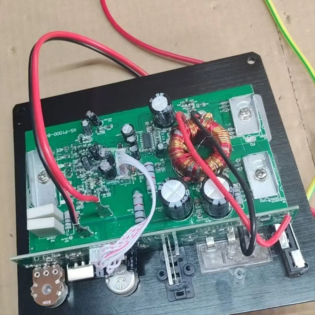 A003 12V Car Amplifier Board High Power Subwoofer Plate Amplifier for Vehicle 4Ω Car Power Amplifier Amplifier Board
