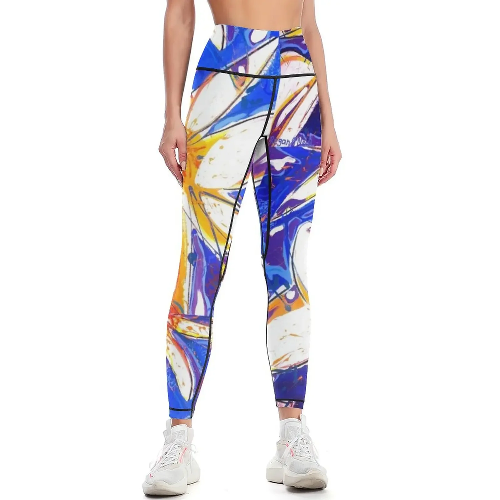 

Sunrise Lily Leggings Women's fitness Women sports Womens Leggings