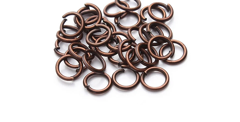 200 teile/los 3-12mm Jump Split Ringe Anschlüsse Schmuck Machen Materialien DIY Zubehör Liefert Für Schmuck Finden Großhandel – Detail 6