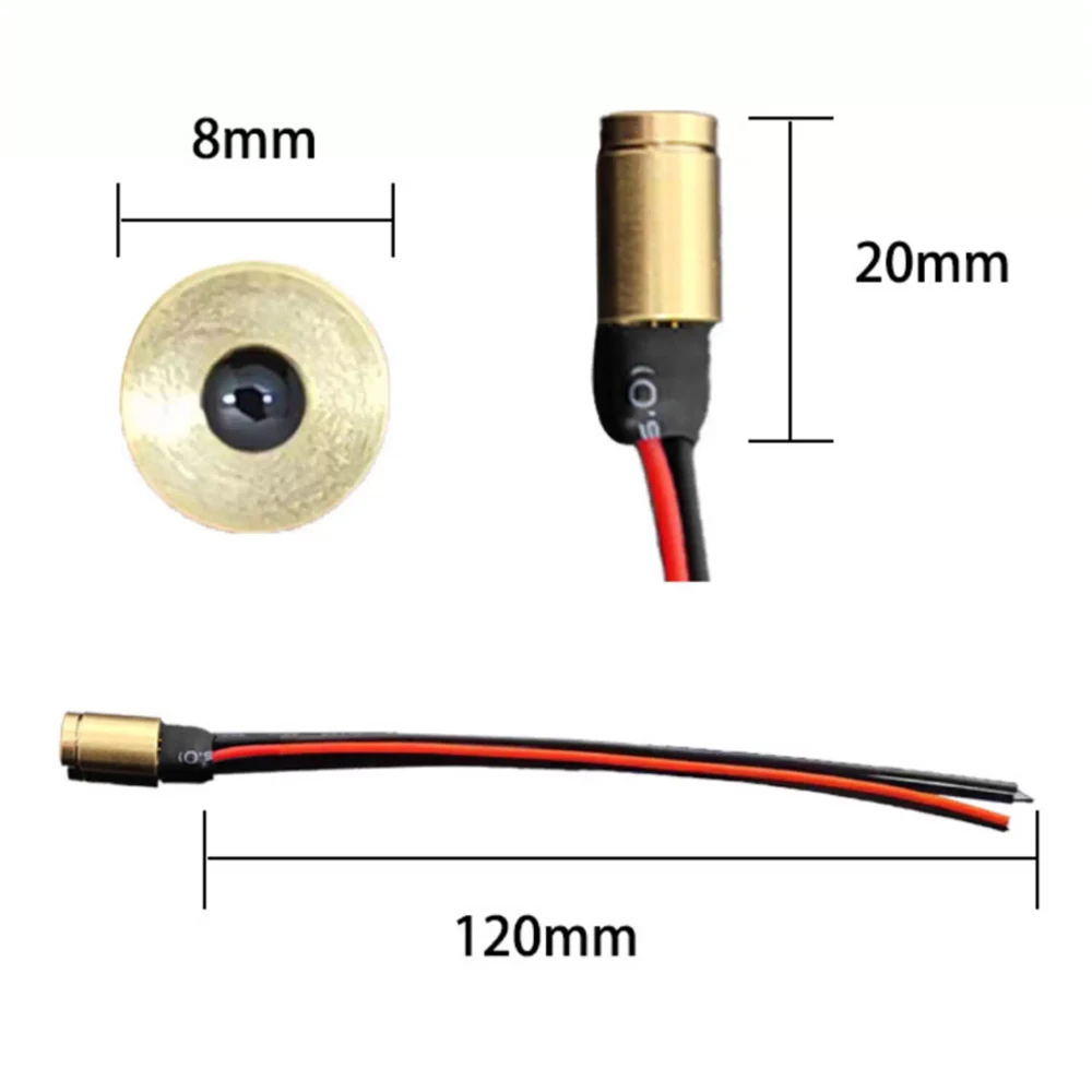 405nm 10mW-100mW Blue-Violet Dot Laser Module Research Experiment Light Source