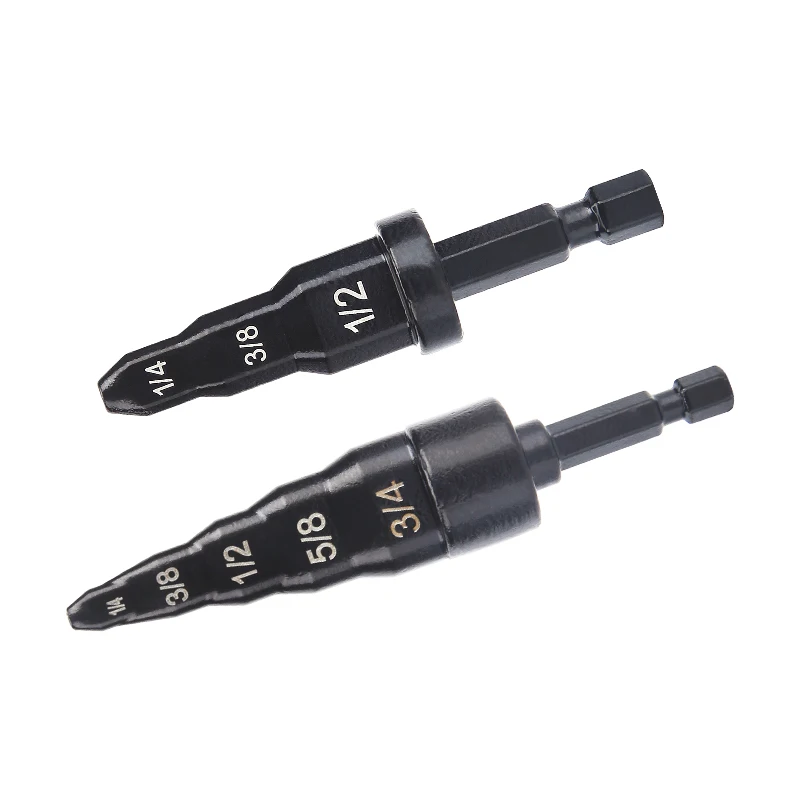 HUHAO Copper Tube Pipe Expander Hexagonal Handle Metal Copper Pipe Takeover Tool Air Conditioner Repair Electric Drill Bit Tools