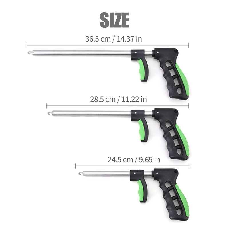 Fishing tongs, fish lip clip set, fishing remover, multi-function fishing tool, suitable for saltwater, fresh water, ice fishing