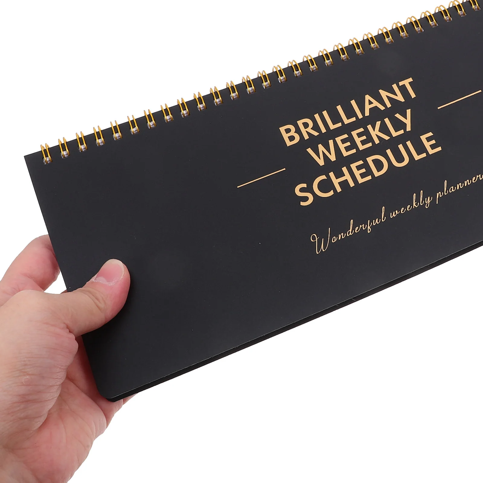 

Weekly Planner Notepad Lightweight Paper Iron Material Practical Design Daily Planning Notebook Office Student Teacher