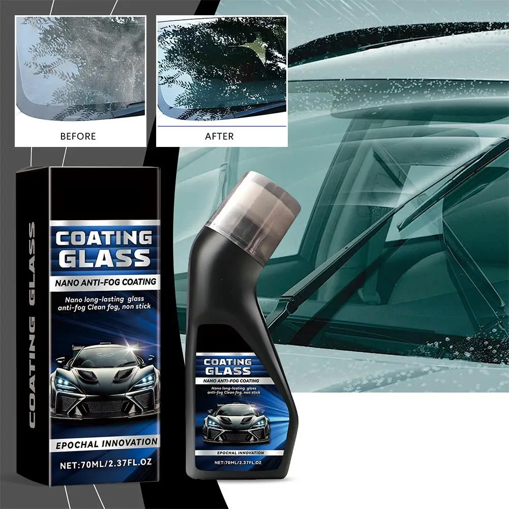 70ML Windshield Coating Agent For Car Windshields Windows Dirt Removal Rainproof Cleaning And Car Coatings