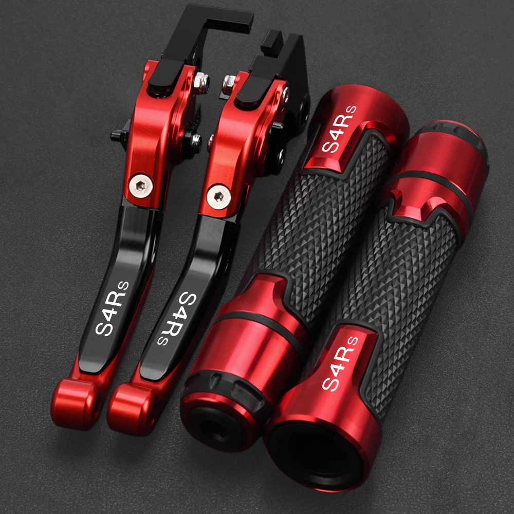 

Motorcycle Accessories Extendable Adjustable Brake Clutch Lever Hadlle Hand Handlebar grips For ducati S4RS S4RS 2006 2007 2008