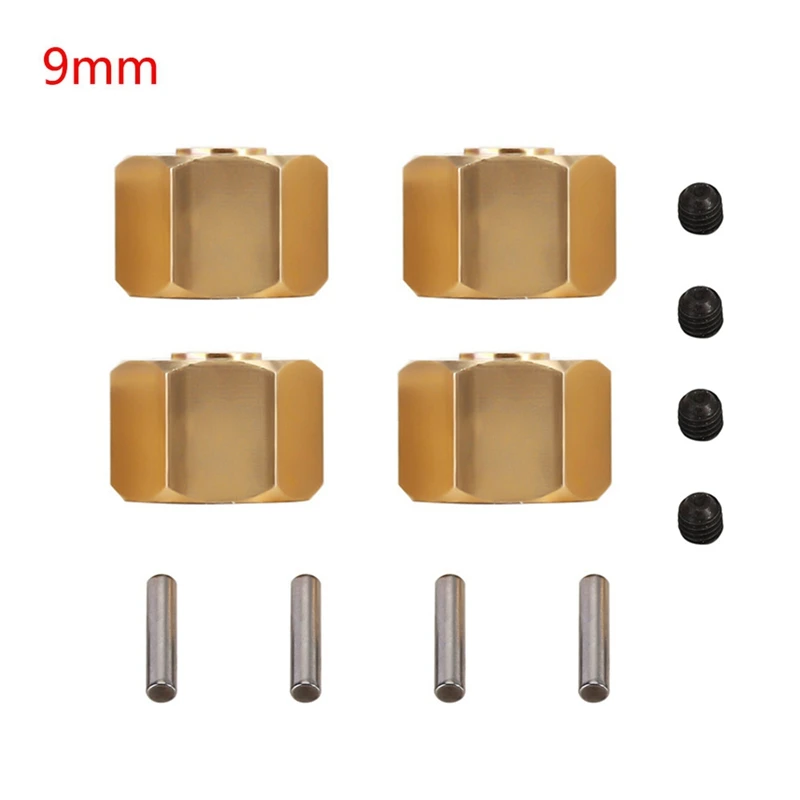 For SCX10 CC01 WRAITH 90027 90034 GEN 8 Widening 12Mm Wide Brass Connector,Upgraded Accessories-WMAN