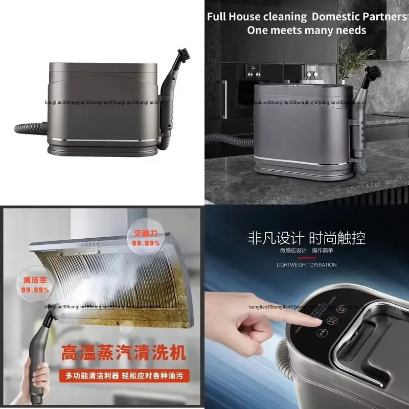 High Temperature Steam Cleaner for Range Hood Degreasing Clothes Ironing Hanging Iron Sofa Cleaning Machine