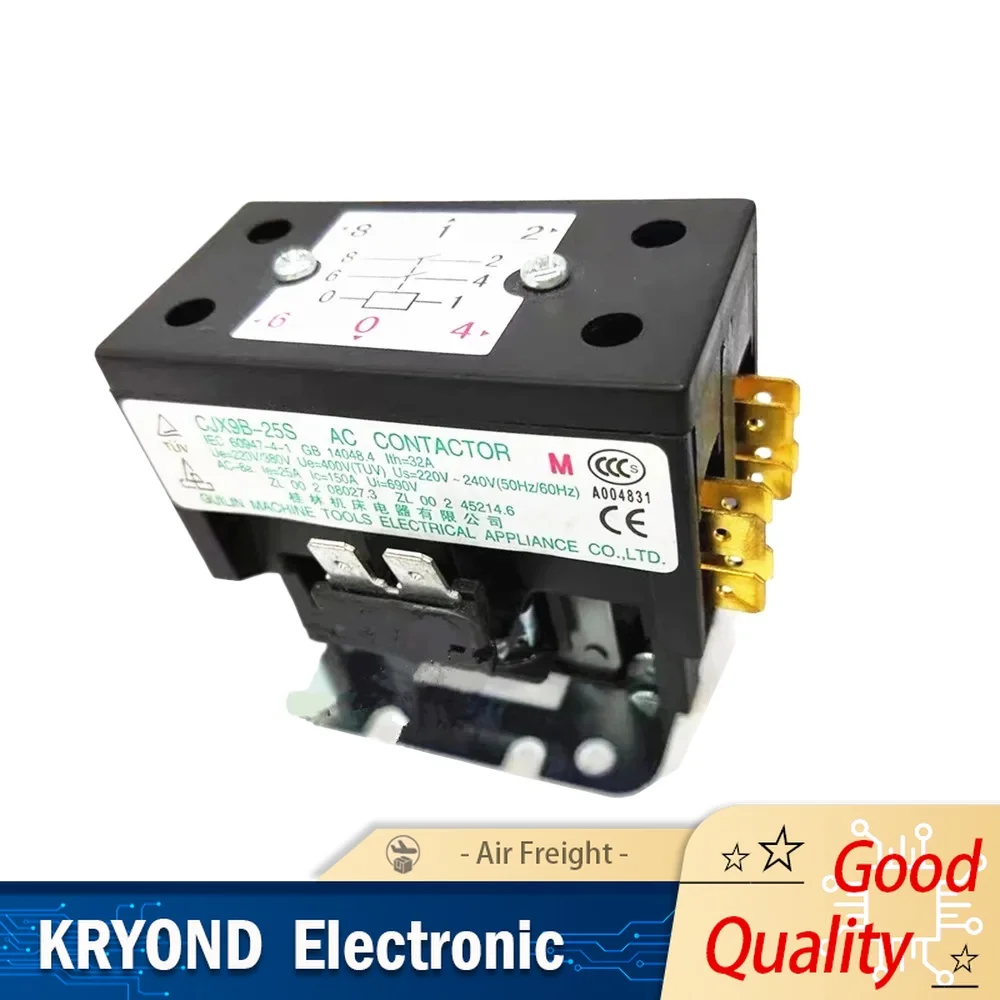 

Биполярный контактор переменного тока CJX9B-25S 220 В 32 А А Аксессуары для кондиционера