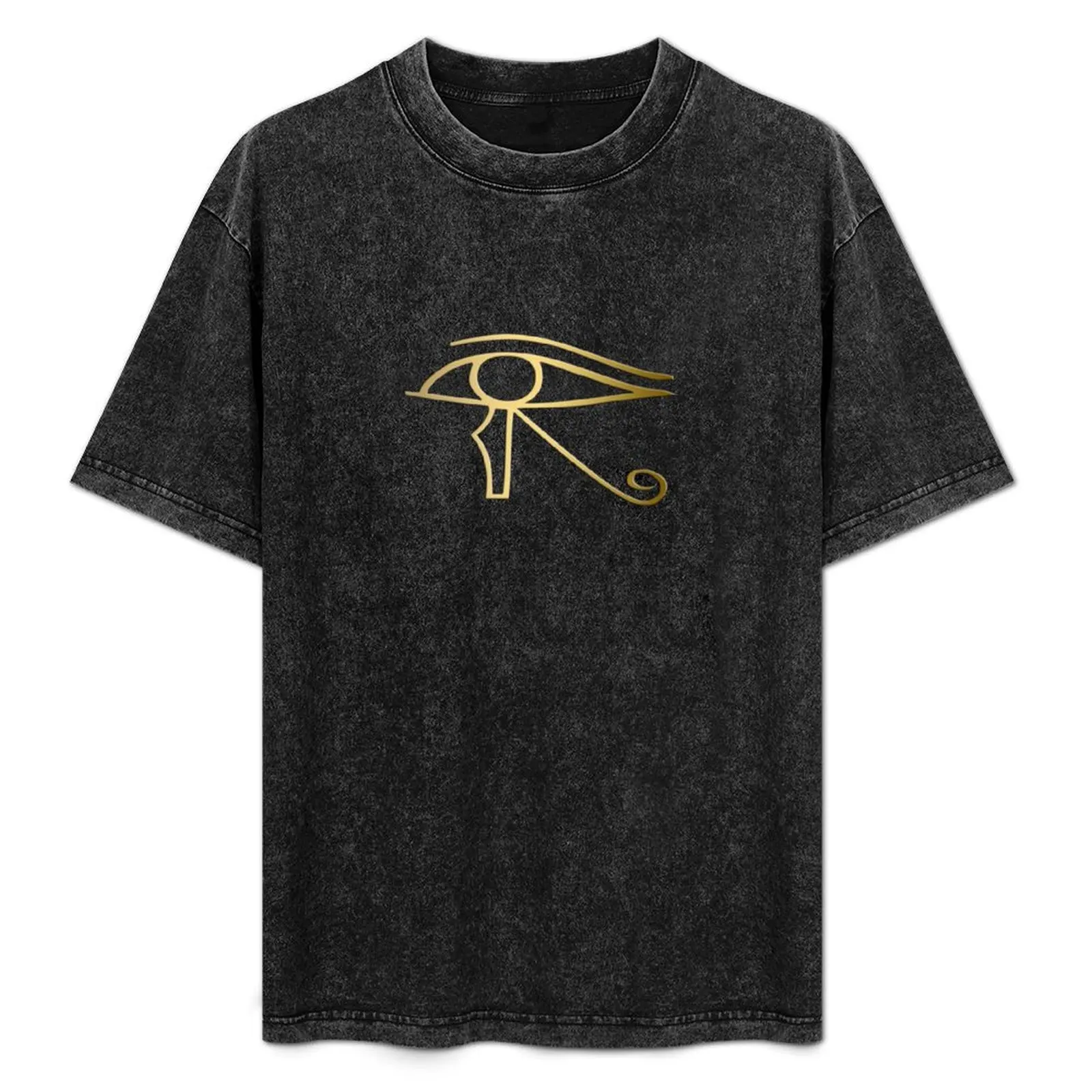 

Eye of Horus Egyptian symbol T-Shirt Basic Plain Short Sleeve Crew Neck Tee