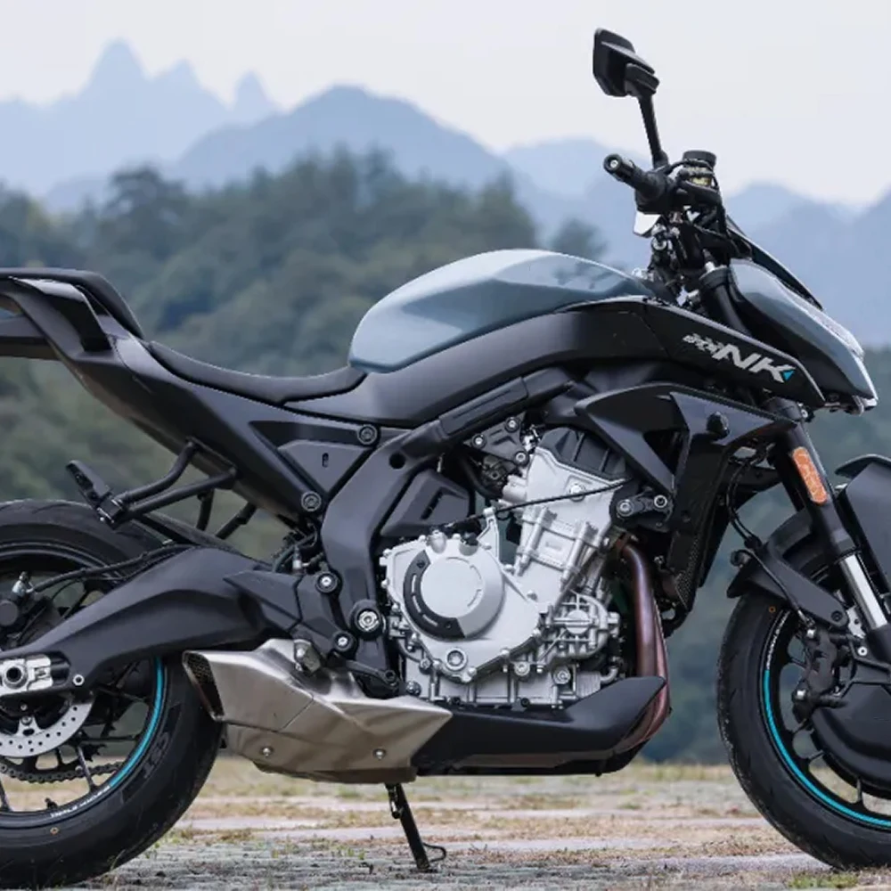 دراجة نارية الملحقات ملصق مائي عدة خزان الوقود وسادة واقية مكافحة زلة الجانب خزان الوقود وسادة ل CFMOTO 675NK 675 NK 2024-2025