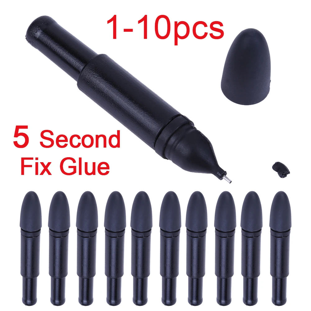 Imagem -02 - Quick Dry Welding Compound Repair Liquid Plastic Pen Super-powered Fix Glue Nenhuma Luz uv Second Fix Glue Recarga a Caneta 110 Pcs