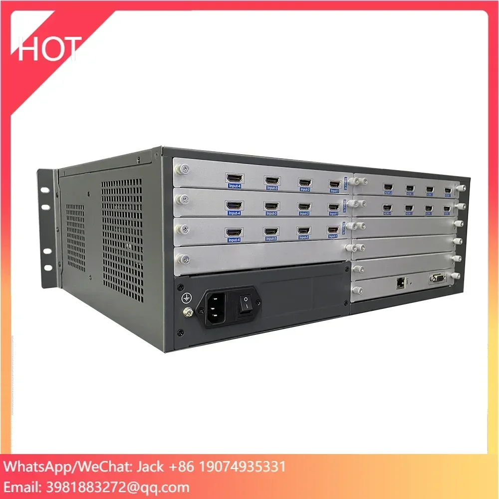 2x4 Tv Wall Processor Controller Video Wall Matrix Controller 12 In 8 Out Led Wall Controller Processor