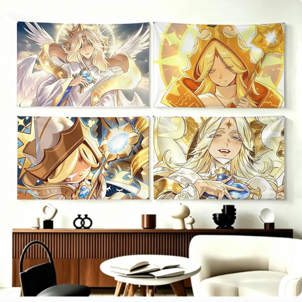 COOL P-Pure Vanilla Cookie   Flags Wall Hanging Background Art Banner for Bedroom Home Outdoor Decor